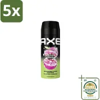 Axe 5 x Deodorant Bodyspray Epic Fresh 150 ml - Grootverpakking - Deodorant Spray - Epic Fresh - Zweetgeur Bestrijding - Frisheid - Energie