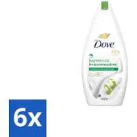 Dove – Douchegel – Fresh Sensation – 450 ml - Voordeelverpakking - 6 stuks