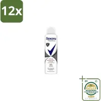Rexona – Deodorant Spray – Active Protection Invisible – 150 ml - Voordeelverpakking - 12 stuks - Deodorant spray - Anti-transpirant