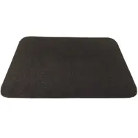 Prima 2x - - Budget - Badmat - WC mat - Lola - zwart - antislip - 50x70cm