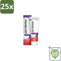 Parodontax 25 x Tandpasta bij Bloedend Tandvlees Ultra Clean 75 ml - Grootverpakking - Bloedend Tandvlees - Tandpasta - Tandvleesbescherming - Tandplak - Fluoride