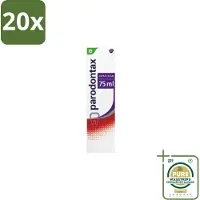 Parodontax 20 x – Tandpasta – Ultra Clean – 75 ml - Grootverpakking - Tandpasta - Tandplak - Tandvlees - Bloedend Tandvlees - Fluoride