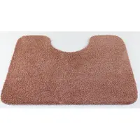 Prima - Soft - WC mat - oud roze - 50x60cm - antislip - met uitsparing 21cm