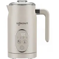 Safecourt Kitchen Melkopschuimer - Elektrisch - 4-in-1 - 350ml - Beige