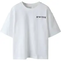 Name it KIDS T-shirt met backprint wit Meisjes Katoen Ronde hals Backprint - maat 122/128