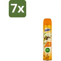 At Home – Luchtverfrisser Spray – Sandalwood – Warm & Houtachtig - 400 ml - Bulkverpakking - 7 stuks