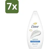 Dove 7 x Douchecrème Hydrate 450 ml - Douchegel Hydrate - Hydraterende Douchegel - Zachte Huid - Mild Reinigen - Huid Verzorgen