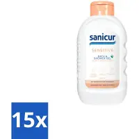 Sanicur Bath & Showergel Sensitive 300 ml - Bulkverpakking - 15 stuks
