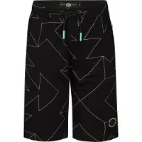 Petrol Industries Broek 'Cedros' zwart / wit
