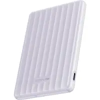 EcoFlow RAPID Mag 5K Powerbank 5000 mAh Qi Wireless Charging, Magsafe Li-ion USB-C Paars