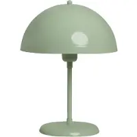 Bamyum Tafellamp Paddestoel Lamp Met Kabel Lipeo 25 cm Metalen Mintgroen Retro Kleine Lamp