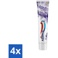 Aquafresh 4 x - Tandpasta - Whitening - Stralend Witte Tanden - 100 ml - Tandpasta - Witte Tanden - Stralende Tanden - Tanden Reinigen - Frisse Adem