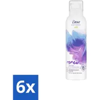 Dove – Douche- & Scheerschuim – Bath Therapy Renew – 200 ml - Voordeelverpakking - 6 stuks