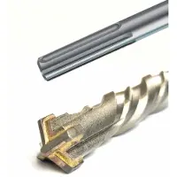 KLASEBO SDS Max Hamerboor 22mm, 4-snijder - Beton, Steen, Metselwerk