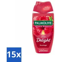 Palmolive 15 x – Douchegel – Sweet Delight – 250 ml - Douchegel - Fruitige Geur - Reiniging - Verzorging - Huidverzorging