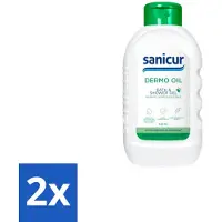 Sanicur Bath & Showergel Dermo-Oil 300 ml - Voordeelverpakking - 2 stuks