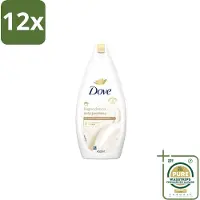 Dove – Douchegel – Nourishing Silk – 450 ml - Voordeelverpakking - 12 stuks - Schuim douchegel - Mild reinigen