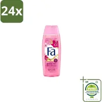 Fa – Douchegel – Magic Oil Pink Jasmine – 250 ml - Voordeelverpakking - 24 stuks - Douchegel - Roze jasmijn