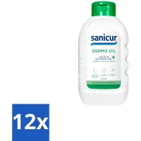 Sanicur Bath & Showergel Dermo-Oil 300 ml - Voordeelverpakking - 12 stuks