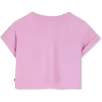 Billieblush T-shirt roze Meisjes Katoen Ronde hals Printopdruk - maat 104