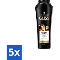 Gliss kur – Shampoo – Ultimate Repair – 250 ml - Bulkverpakking - 5 stuks