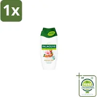 Palmolive 1 x – Douchecrème – Naturals Almond & Milk – 500 ml - Douchecrème - Huid Verzorgen - Natuurlijke Reiniging - Zachte Huid - Hydraterende Douchecrème