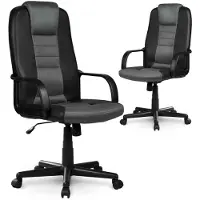 Sofotel 518B – Ergonomische Bureaustoel – Zwart/Grijs
