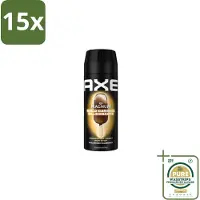 Axe 15 x – Deodorant Bodyspray – Magnum Gold Caramel Billionaire – 150 ml - Grootverpakking - Deodorant - Deodorant Bodyspray - Luxe Geur - Chocolade Geur - Caramel Geur
