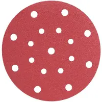 Radix - Schuurschijf - Pro - Klittenband 150 mm - P80 – 17 stofgaten (50 stuks)