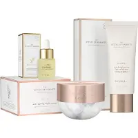 RITUALS The Ritual Of Namaste Huidverzorging Combi Met Glow Anti Ageing Night Cream 50ml, Bakuchiol Natural Booster 20ml en Putify Skin Brightening Face Exfoliator 75ml