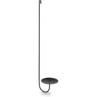 Vtwonen Kaarsenhouders - Decoratie - Kandelaar van Metaal - Zwart - 65cm
