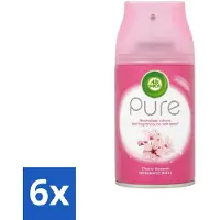 Air Wick 6 x - Luchtverfrisser Navulling - Kersenbloesem - Automatische Spray - 250 ml - Kersenbloesem - Essentiële Oliën - Geur - Geurverspreiding - Fris