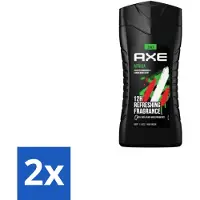 Axe – Douchegel – Africa – 250 ml - Voordeelverpakking - 2 stuks