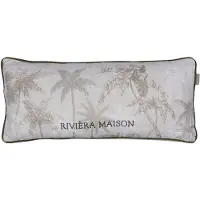 Rivièra Maison Palms Cushion Sierkussen - 30 x 70 cm cm - Zand