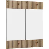 Vicco R-Line Keukenfront – 59.2 x 59 cm meubelfront voor de glazen hangkast Artisanaal eiken