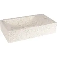 Differnz Fontein Hura L Terrazzo 40x22x9 Cm Beige