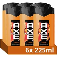 Axe Fine Fragrance Collection Peach Infusion douchegel - 6 x 225 ml