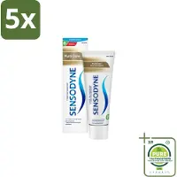 Sensodyne 5 x Tandpasta MultiCare 75 ml - Grootverpakking - Gevoelige Tanden - Mondverzorging - Tandpasta - Tandgevoeligheid - Tandplak