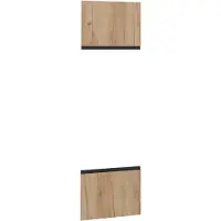 Vicco R-Line Keukenfront – 59.6 x 76.6 cm meubelfront voor de magnetronkast Krachtige eik goud