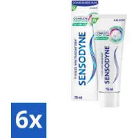 Sensodyne Tandpasta Complete Protection + Fresh Breath 75 ml - Voordeelverpakking - 6 stuks