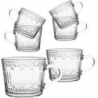 Altom Design Karen Glazen Mokken 450ml - Set van 6
