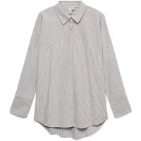 Vero Moda - VMJADA L/S DETAIL SHIRT WVN BTQ GA - Dames - Blouses