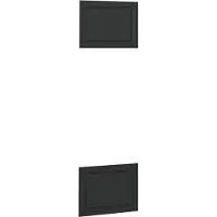 Vicco R-Line Keukenfront – 59.6 x 76.6 cm meubelfront voor de magnetronombouwkast Antraciet landhuis