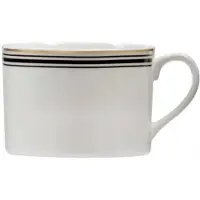 Ambition Art Deco Koffiekop 220 ml - Wit/Goud Porselein