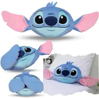 Sarcia.eu DISNEY Stitch Sierkussen, decoratief 3D, blauw GEVORMD KUSSEN 31x41 cm OEKO-TEX