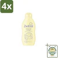 Zwitsal Zeepvrije Wasgel 200 ml - Voordeelverpakking - 4 stuks - Babyhuid - Wasgel voor baby