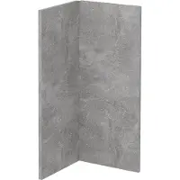 Vicco Keukenfront R-Line Beton 59.2 x 71.3 cm meubelfront voor de hoekonderkast, Model 30211