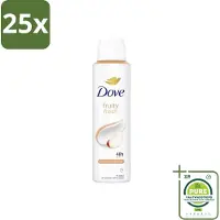 Dove 25 x – Deodorant Spray – Fruity Fresh – 150 ml - Grootverpakking - Deodorant Spray - Fris - Fruitige Geur - Okselhuid Verzorging - Transpiratiegeur