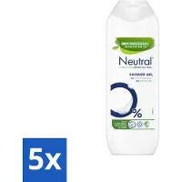 Neutral Douchegel Parfumvrij 250 ml - Bulkverpakking - 5 stuks