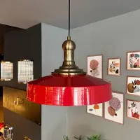Bamyum Ace Hanglamp Industrieel Metaal Ø39 cm, Vintage Hanglamp, E27 Pendellamp